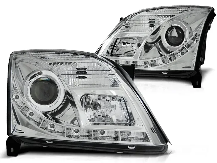 LAMPY OPEL VECTRA C 02-05R DAYLIGHT LED CHROM
