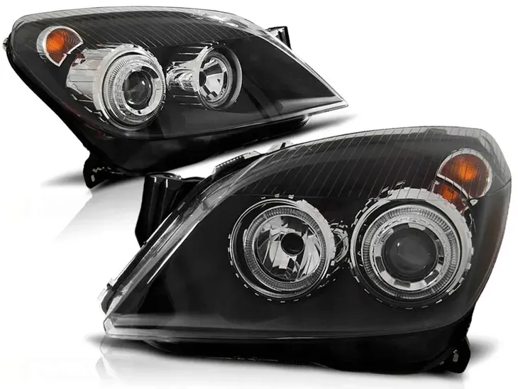 LAMPY OPEL ASTRA III H 04-09R RINGI BLACK DEPO GRATIS SILNICZKI!!