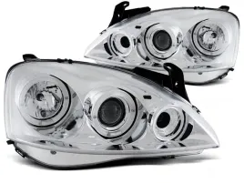 lampy-soczewkowe-opel-corsa-c-01-ringi-led-sonar-chrom-zarowki-gratis