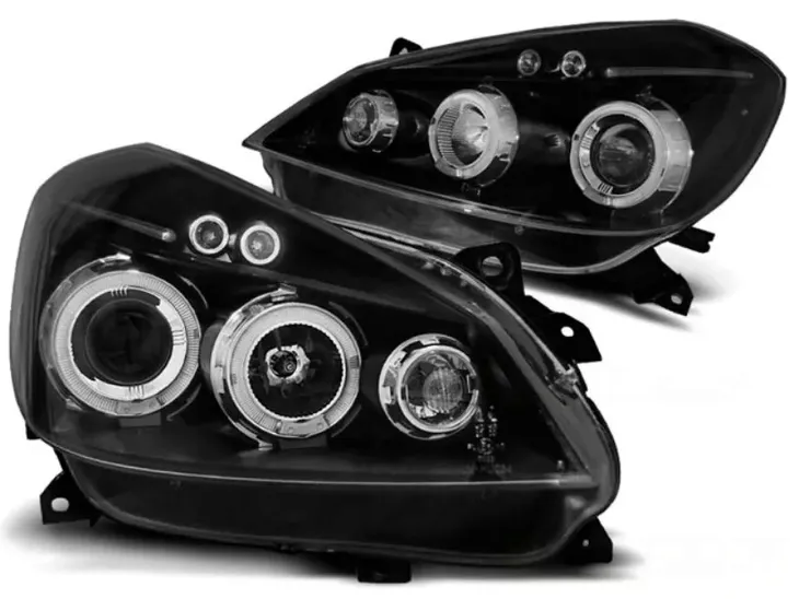 LAMPY RENAULT CLIO III 3 05-09R RINGI LED BLACK