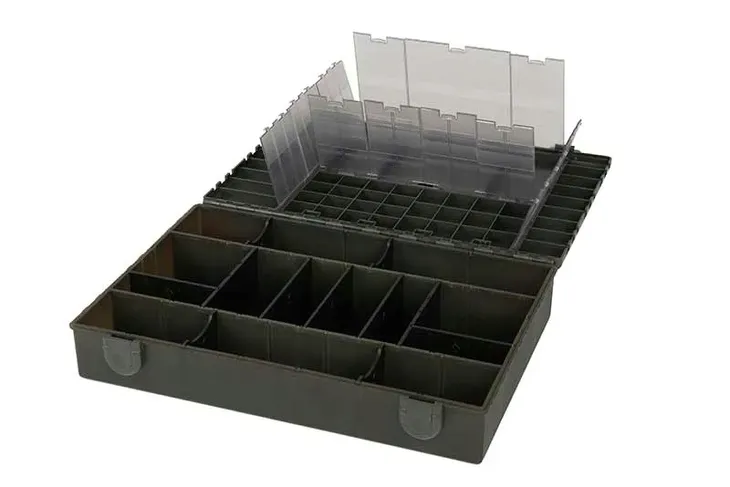 2-x-pudelko-fox-loaded-large-tackle-box-l-stan-nowy-waga-z-opakowaniem-2-kg