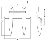 bagnet-podwojny-claas-dominator-mega-mercator-stan-nowy