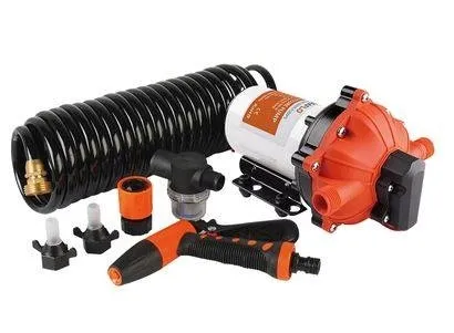 MYJKA POKŁADOWA Z POMPĄ MOCNA 12V 18,9L DO MYCIA ŁODZI KAMPERA PONTONU
