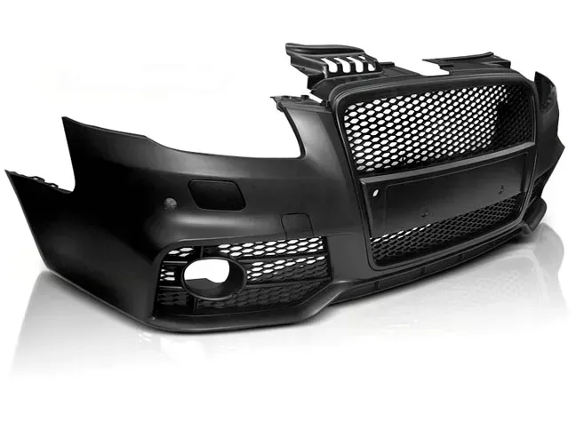 ZDERZAK PRZEDNI SPORT AUDI A4 B7 04-08R BLACK PDC