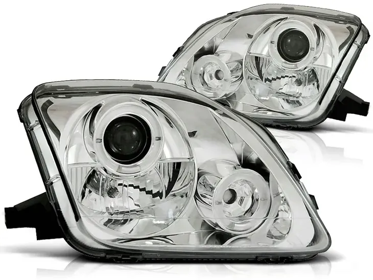 REFLEKTORY HONDA PRELUDE V 97-01R RINGI LED CHROM SUPER EFEKT!!