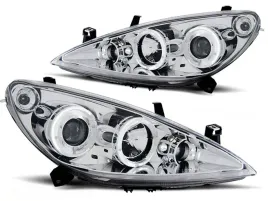 lampy-przednie-peugeot-307-01-05r-ringi-led-sonar-zarowki-gratis