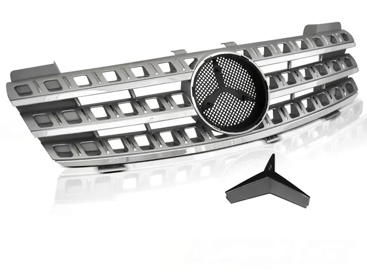 GRILL ATRAPA MERCEDES ML W164 05-08R SILVER