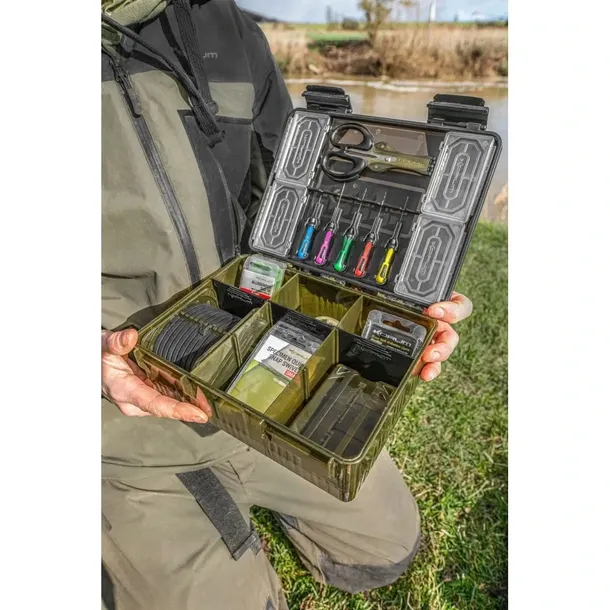 2-x-organizer-korum-tackle-blox-fully-loaded-waga-z-opakowaniem-0-9-kg-stan-nowy