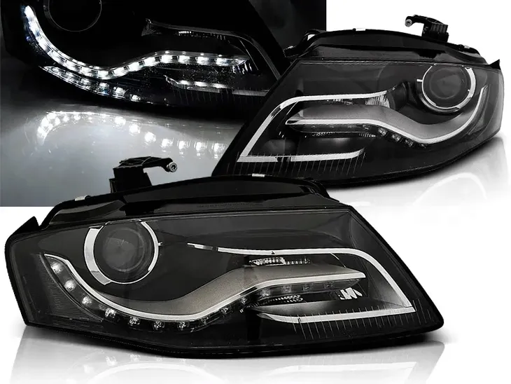 LAMPY AUDI A4 B8 08-11R LED DO JAZDY DZIENNEJ DEPO