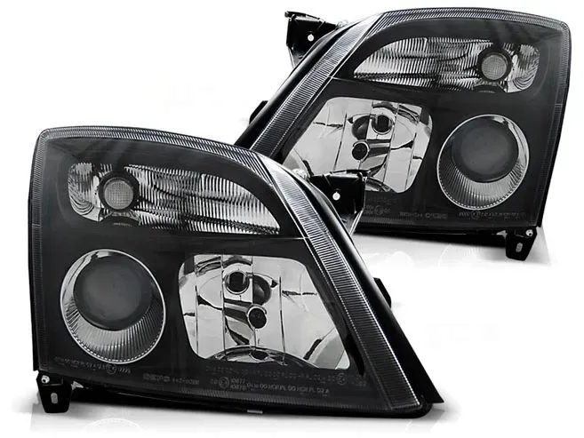 LAMPY OPEL VECTRA C SIGNUM 02-05R H7/H7 DEPO BLACK SUPER EFEKT!