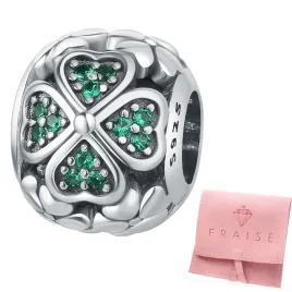 2-x-fraise-charms-srebro-925-koniczyna-czterolistna-beads-na-szczescie