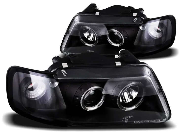 LAMPY AUDI A3 8L 96-00R ANGEL EYES RINGI SONAR + ŻARÓWKI GRATIS