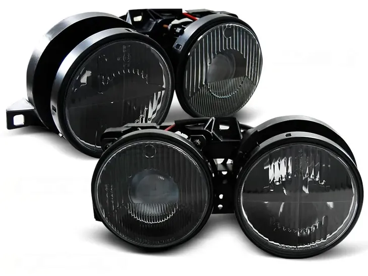 LAMPY REFLEKTORY BMW E30 82-94R KRZYŻE BLACK DEPO