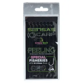 przypony-sensas-crazy-bait-4315-nr-10-0-20mm-15cm