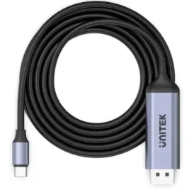 2-x-adapter-usb-c-na-dp-1-4-8k-60hz-kabel-18-m-unitek