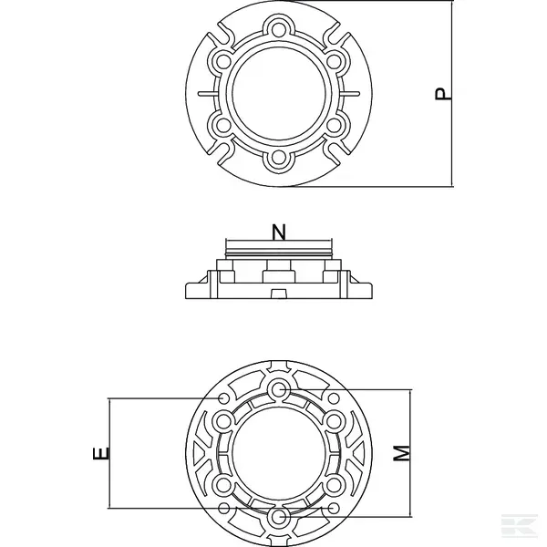 kolnierz-silnika-gmr040-71b5-producent-czesci-kramp
