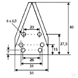 noz-paszowozu-walker-fm23132-stan-nowy