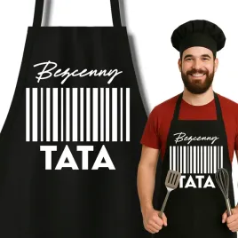 fartuch-kuchenny-czarny-prezent-dla-taty-dzien-ojca-bezcenny-tata-upominek