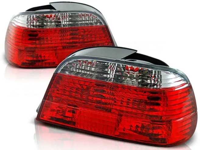 LAMPY TYLNE BMW E38 SERIA 7 94-01R CLEAR RED-WHITE