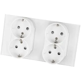 gniazdo-podwojne-poczworne-szklane-schuko-biale-szklo-ramka-podwojna-miuun