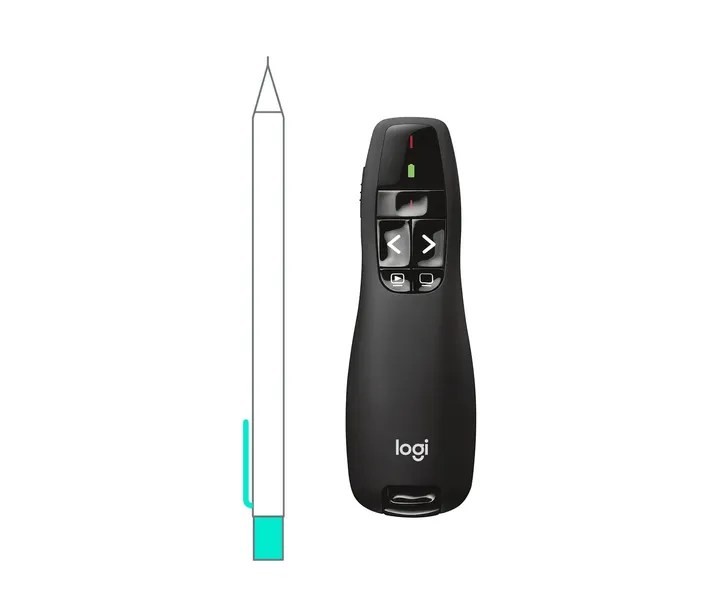 2-x-wskaznik-laser-logitech-presenter-r400-stan-nowy-certyfikat-ce