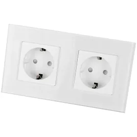 gniazdo-szklane-podwojne-schuko-biale-or-ramka-podwojna-i-2-x-gniazdko-miuun