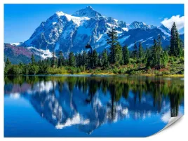 fototapeta-do-sypialni-gory-jezioro-las-krajobraz-usa-pejzaz-3d-450x300
