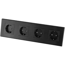 gniazdo-poczworne-schuko-czarne-ramka-poczworna-i-4x-gniazdko-miuun-leo