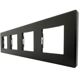 ramka-poczworna-czarna-plastikowa-pionowa-pozioma-do-modulow-miuun