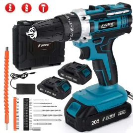 2-x-zestaw-wkretarek-akumulatorowych-20v-wielofunkcyjne-wiertarka-udarowa-2