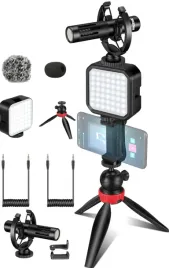 2-x-mini-lampa-wideo-led-mikrofon-statyw-do-telefonu