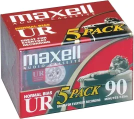 2-x-nowe-kasety-magnetofonowe-audio-maxell-90min-5szt-ur-90-ur90