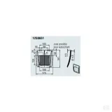 1258651-chlapacz-200-mm-bl-ral9017-waga-z-opakowaniem-0-kg