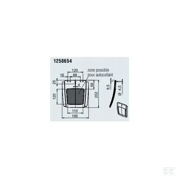 1258654-chlapacz-220-mm-czarny-waga-z-opakowaniem-0-kg