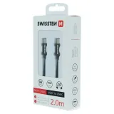 2-x-kabel-swissten-textile-usb-c-usb-c-3a-2m-black-zlacza-usb-typ-c-usb-typ-c