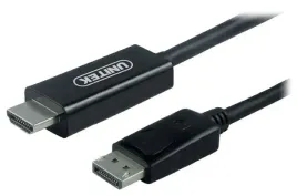 2-x-kabel-displayport-hdmi-18-m-unitek-y-5118ca