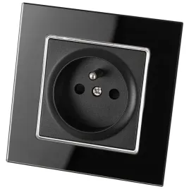 gniazdo-gniazdko-z-bolcem-elektryczne-czarne-chrom-z-ramka-szklana-miuun