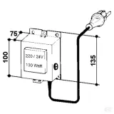 transformator-230-24v-suevia-100-w-stan-nowy