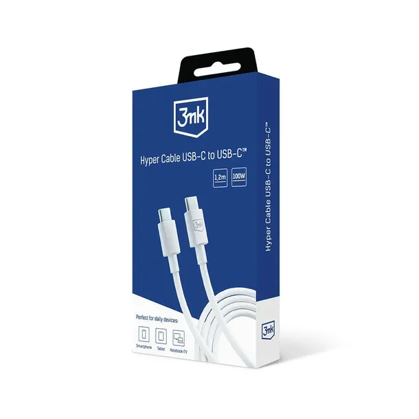 2-x-3mk-kabel-hyper-usb-c-usb-c-100w-12m-bialy-marka-3mk