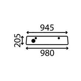 szyba-dolny-tyl-kubota-b2230dc-b2230hsbc