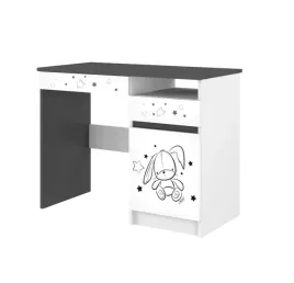 biurko-dzieciece-dla-dziecka-n40-baby-boo-bialy-gladki-antracyt-krolik