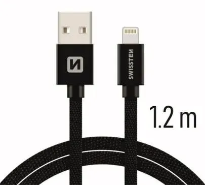 2-x-kabel-swissten-textile-usb-lightning-3a-12m-black-stan-nowy-waga-z-opakowaniem-0-15-kg