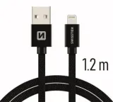 2-x-kabel-swissten-textile-usb-lightning-3a-12m-black-stan-nowy-waga-z-opakowaniem-0-15-kg