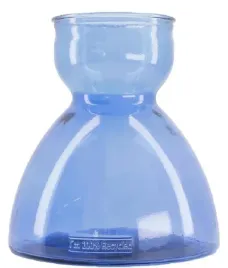 westwing-wazon-szklo-z-recyklingu-niebieski-o215x23cm