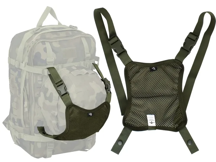 UCHWYT NA HEŁM KASK OCHRONNY ŚPIWÓR NOSZAK NA PLECAK DOMINATOR RANGER GREEN