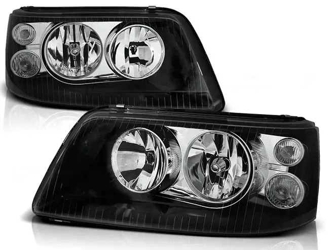 LAMPY VW T5 BUS TRANSPORTER 03-09R DEPO BLACK