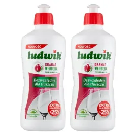 ludwik-plyn-do-mycia-naczyn-granat-z-werbena-mala-butelka-zestaw-450mlx2