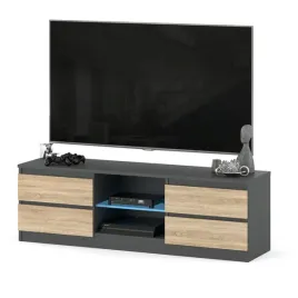 szafka-rtv-138-stolik-pod-tv-komoda-stojaca-4-szuflady-antracyt-sonoma