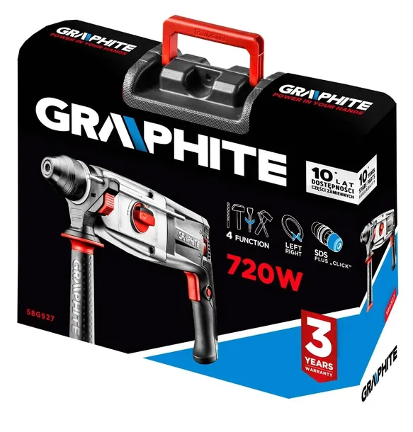2-x-graphite-mlotowiertarka-sds-720w-58g527-waga-z-opakowaniem-6-43-kg