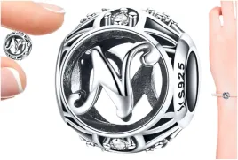 2-x-zawieszka-charms-koralik-litera-n-srebro-925